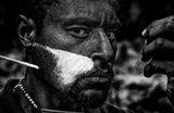 Painting for the Mt. Hagen sing sing festival - Papua New Guinea Poster och Canvastavla