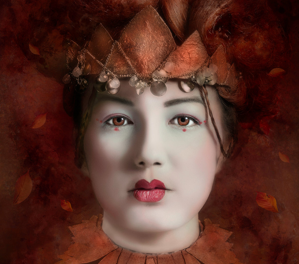 Autumn Queen Poster och Canvastavla