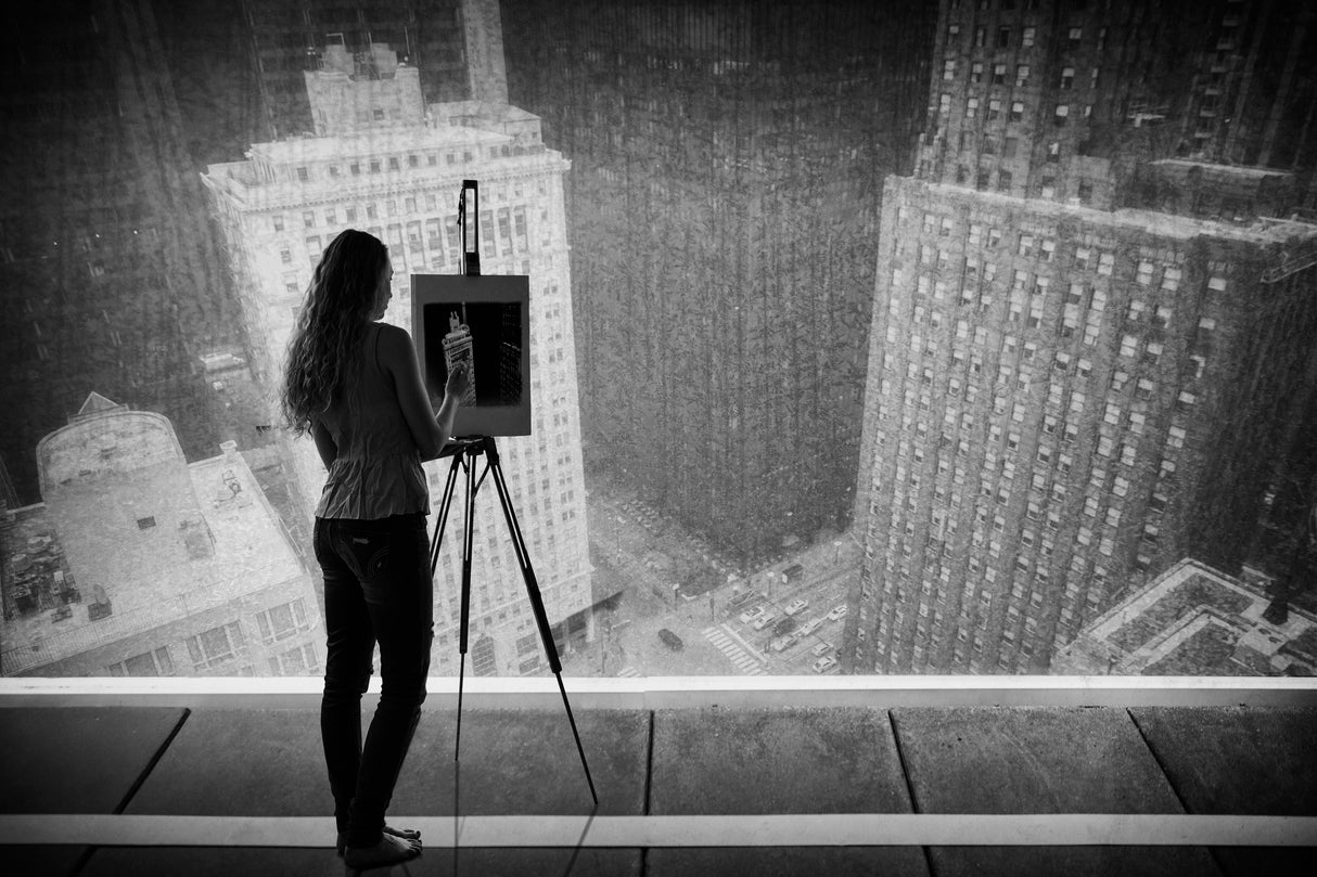 the architecture painter Poster och Canvastavla