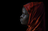 African Girl Poster och Canvastavla