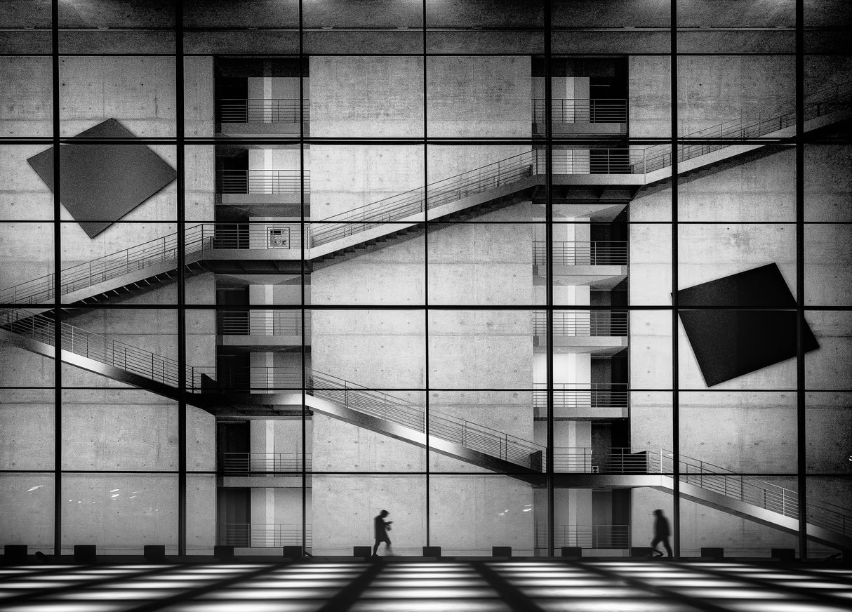 Stairs Poster och Canvastavla
