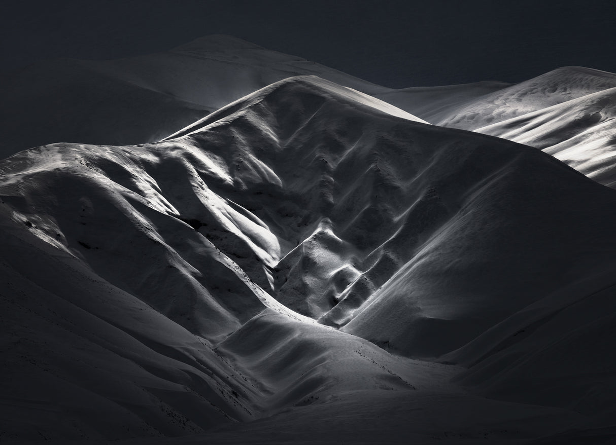 Alborz Mountains Poster och Canvastavla
