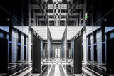 Stripe reflection Poster och Canvastavla