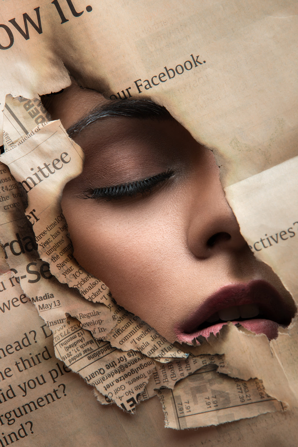 Facebook News Poster och Canvastavla