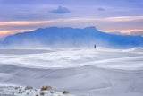 White sand sunset Poster och Canvastavla