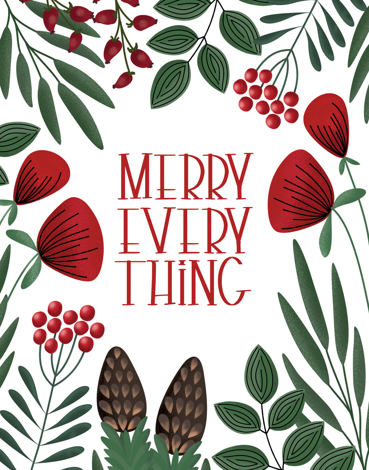 Merry everything Poster och Canvastavla