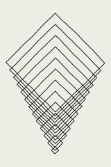 Imperfect Lines #5 Poster och Canvastavla