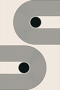 Black Boho Vibe Series #6 Poster och Canvastavla