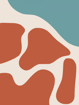 Abstract Steak Poster och Canvastavla