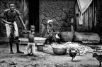 Family life in Benin Poster och Canvastavla