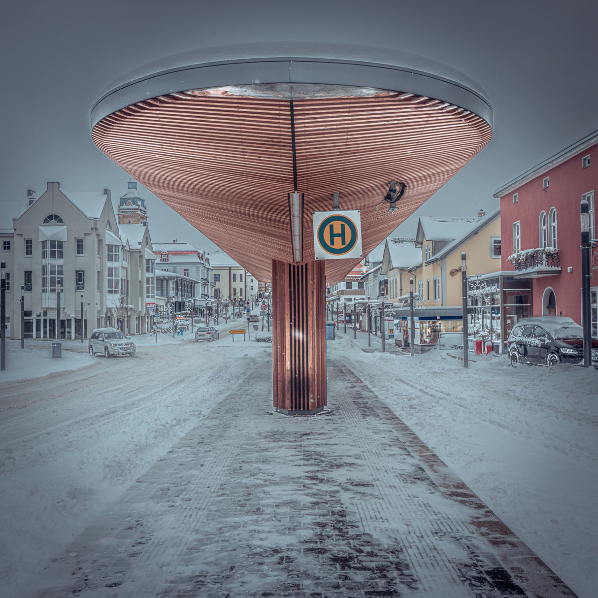 UFO Stop Poster och Canvastavla