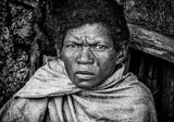Homeless woman - Ethiopia Poster och Canvastavla
