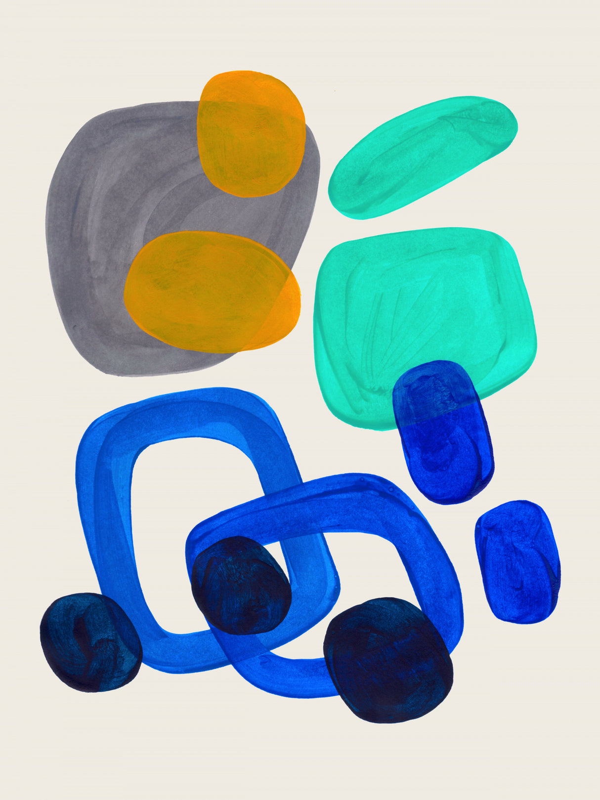 Raindrop Poster och Canvastavla