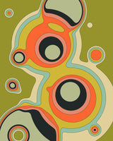 Fluid Geometrics 1 Poster och Canvastavla