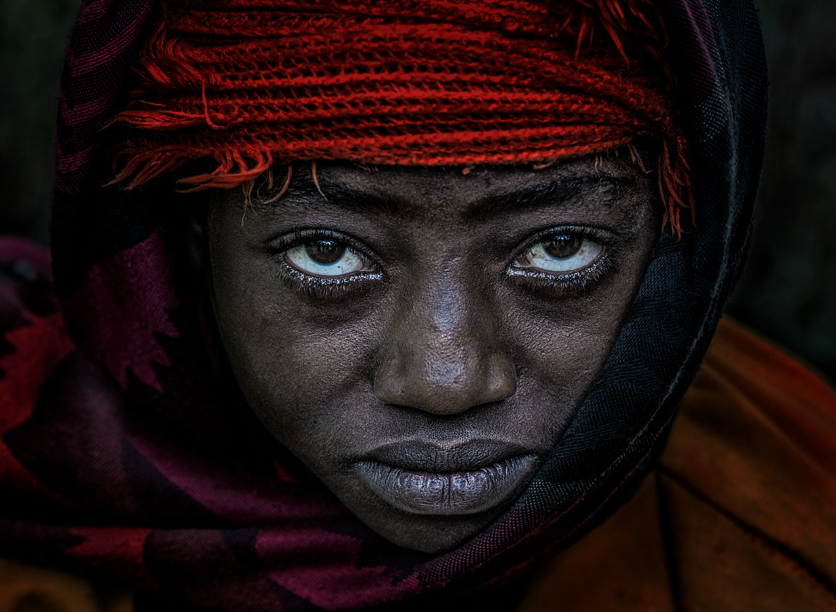 Ethiopian woman Poster och Canvastavla