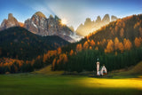 Santa Maddalena... Poster och Canvastavla