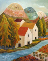 Autumn Flow Poster och Canvastavla