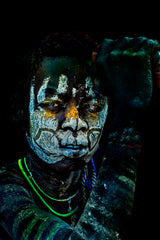Mursi color Poster och Canvastavla