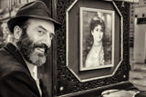 Playing the Barrel Organ Poster och Canvastavla