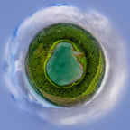Snapchat planet Poster och Canvastavla