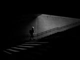Steps in darkness Poster och Canvastavla