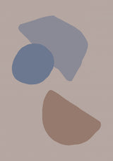 Organic Shapes 03 Poster och Canvastavla