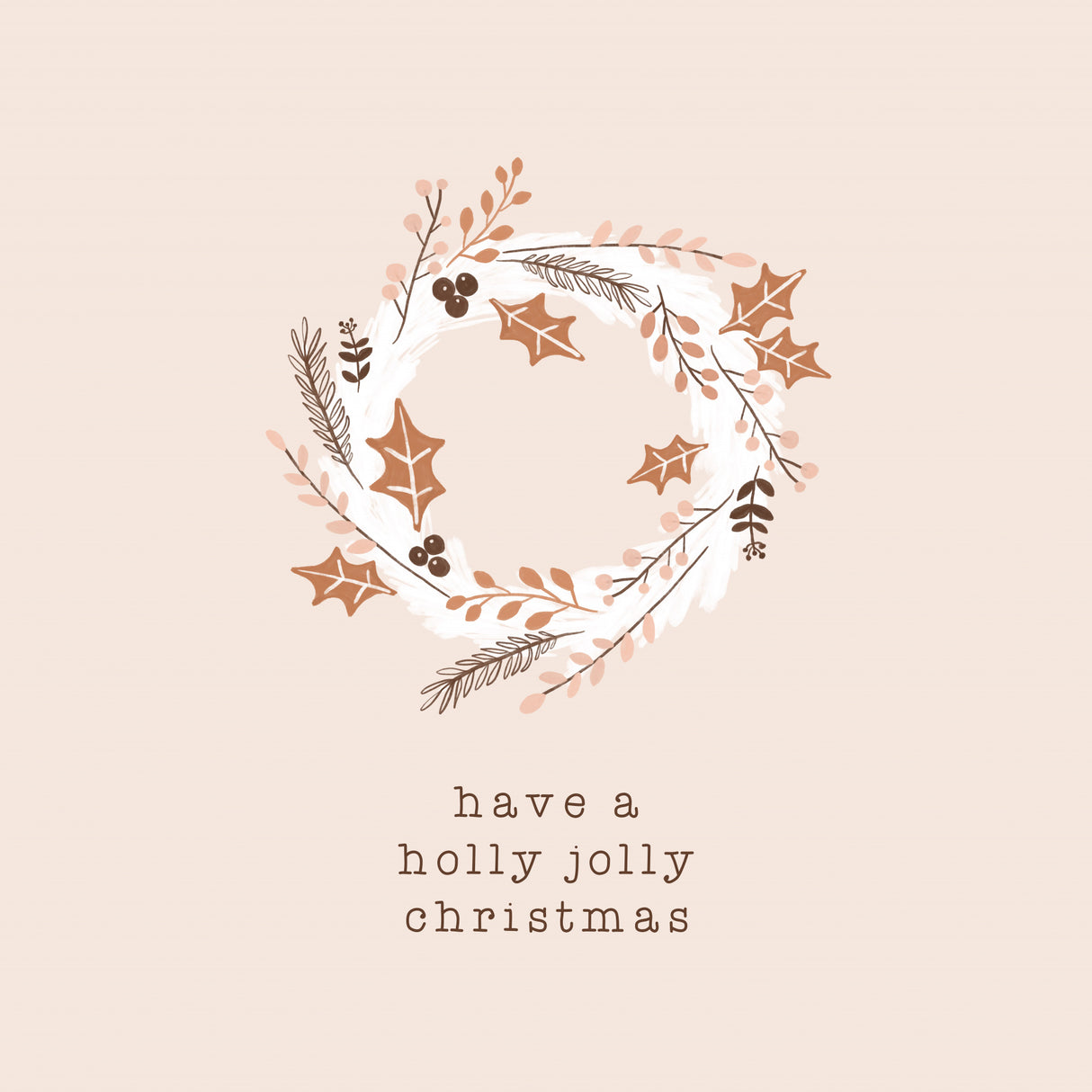 Have a Holly Jolly Christmas Poster och Canvastavla