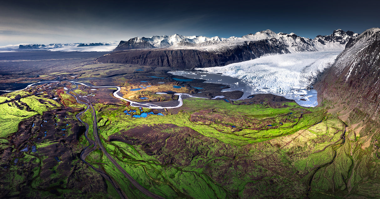 Skaftafell Poster och Canvastavla