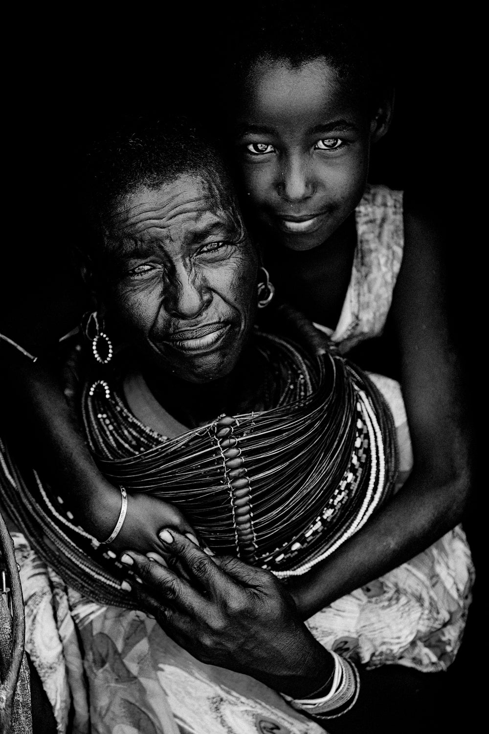 Mother and child Poster och Canvastavla