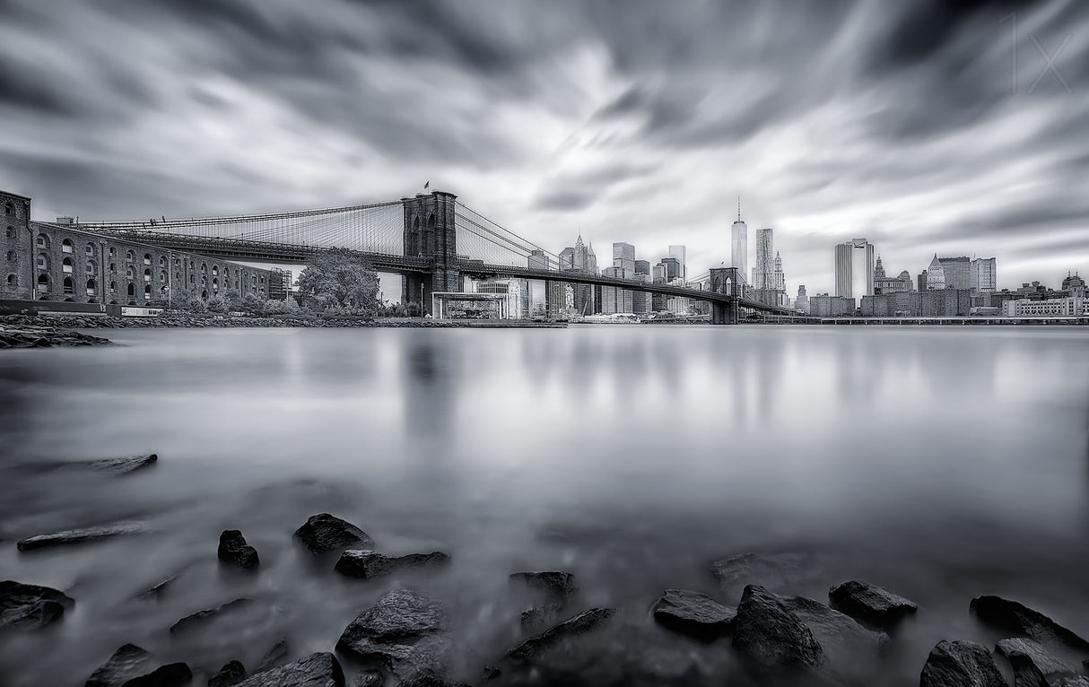 Brooklyn Bridge Poster och Canvastavla