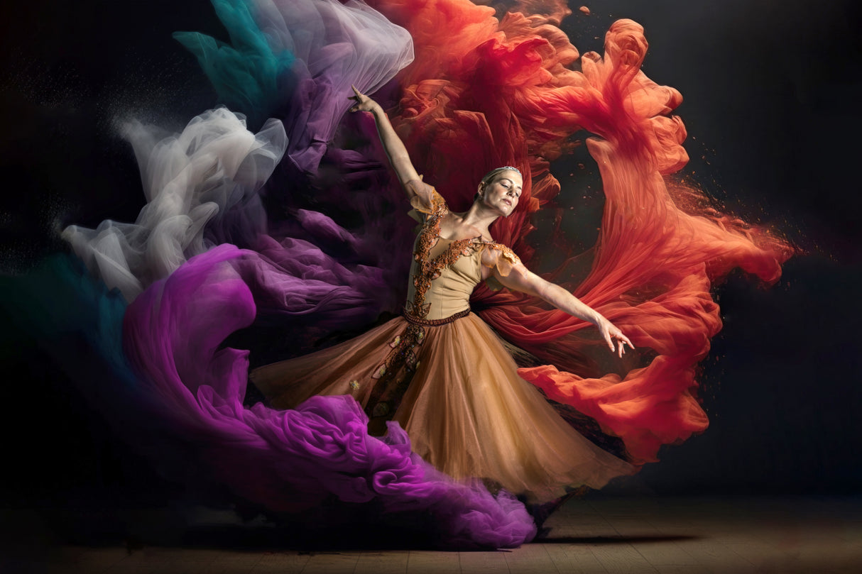 ColorDance Poster och Canvastavla