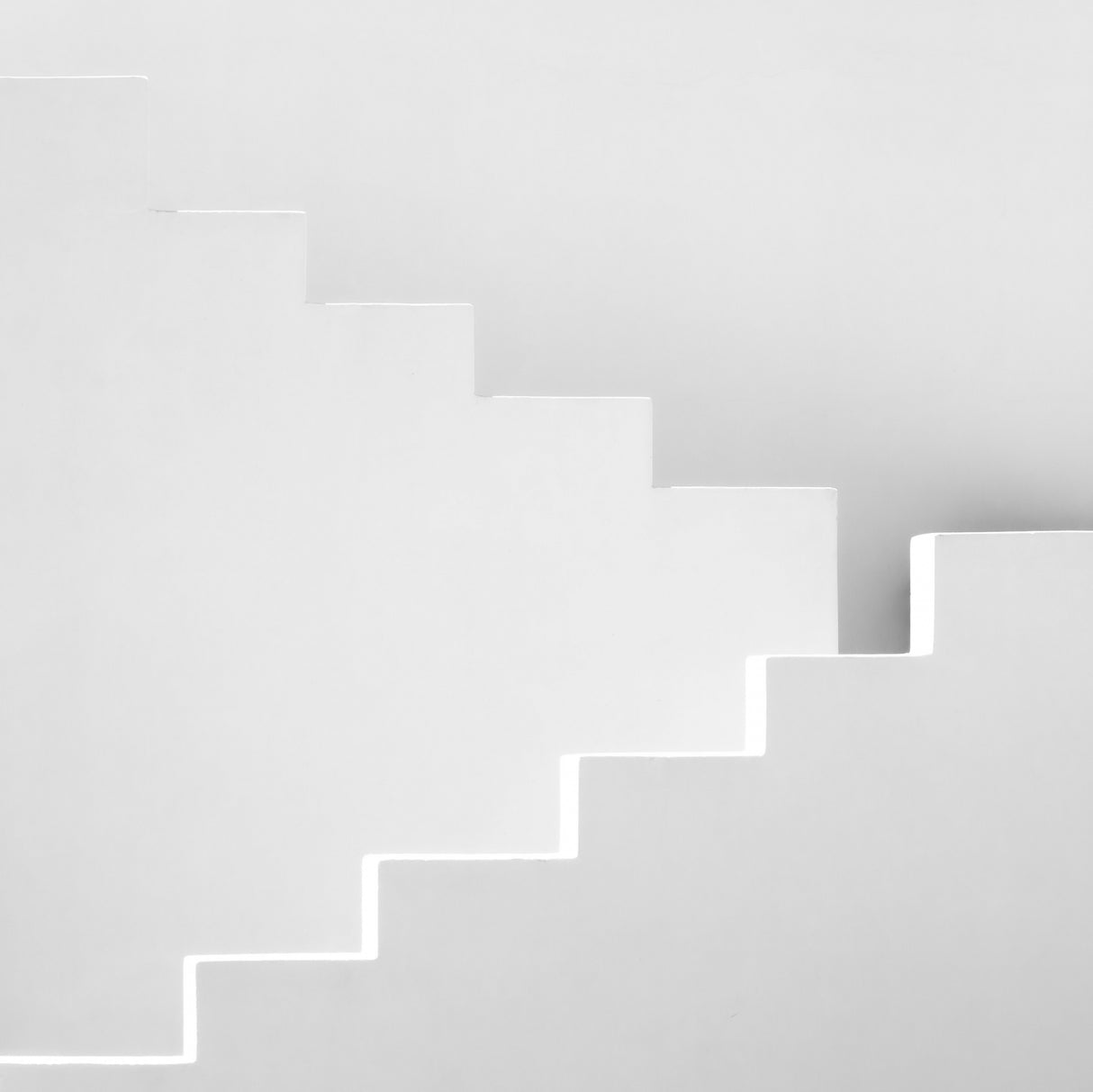 stepped Poster och Canvastavla