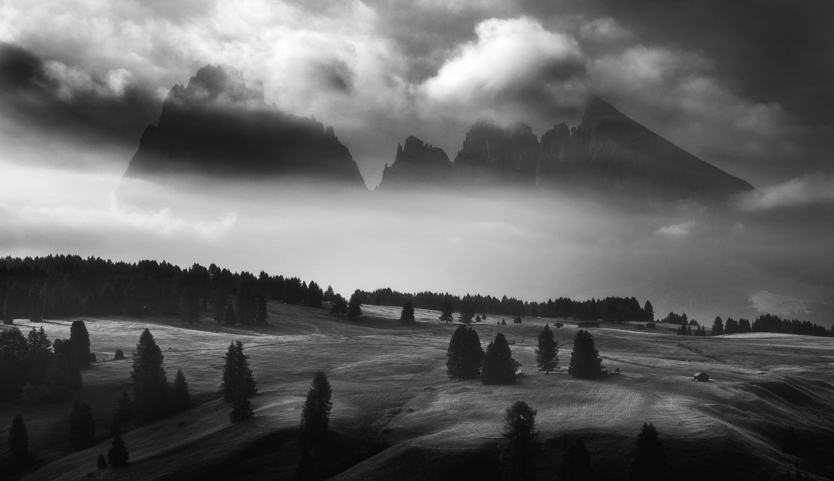 Alpe di Siusi Poster och Canvastavla