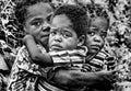 Protecting her brothers - Ghana Poster och Canvastavla