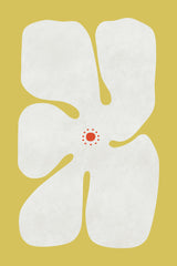 White Poppy Flower Poster och Canvastavla