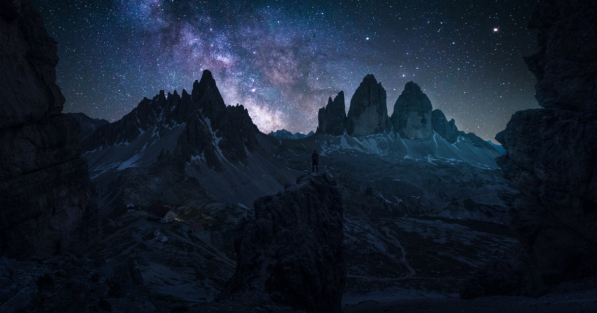 Tre Cime, Dolomites Poster och Canvastavla