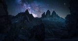 Tre Cime, Dolomites Poster och Canvastavla