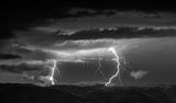 Thunderbolt on the mountain Poster och Canvastavla