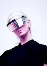 Woman Cyberpunk Poster och Canvastavla