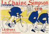 The Simpson Chain (1896) Poster och Canvastavla