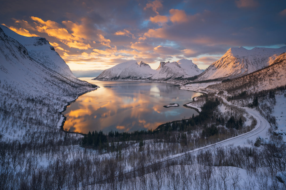 Bergsbotn Poster och Canvastavla