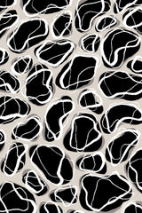 Back Stones Pattern Poster och Canvastavla