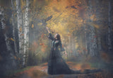 autumn girl Poster och Canvastavla