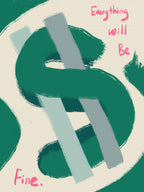 Financial Security Poster och Canvastavla