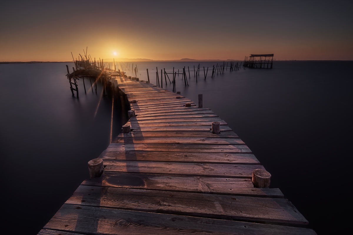The dock Poster och Canvastavla