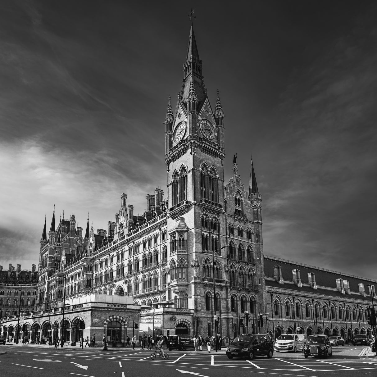 London St Pancras Poster och Canvastavla