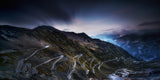 Passo di Stelvio Poster och Canvastavla