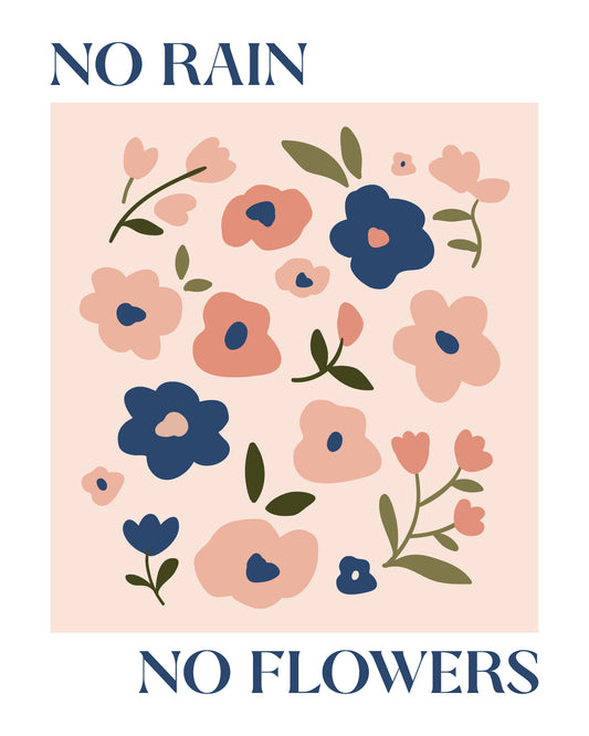 Flowers No2 Poster och Canvastavla
