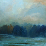 Night Fading In the Woods Poster och Canvastavla