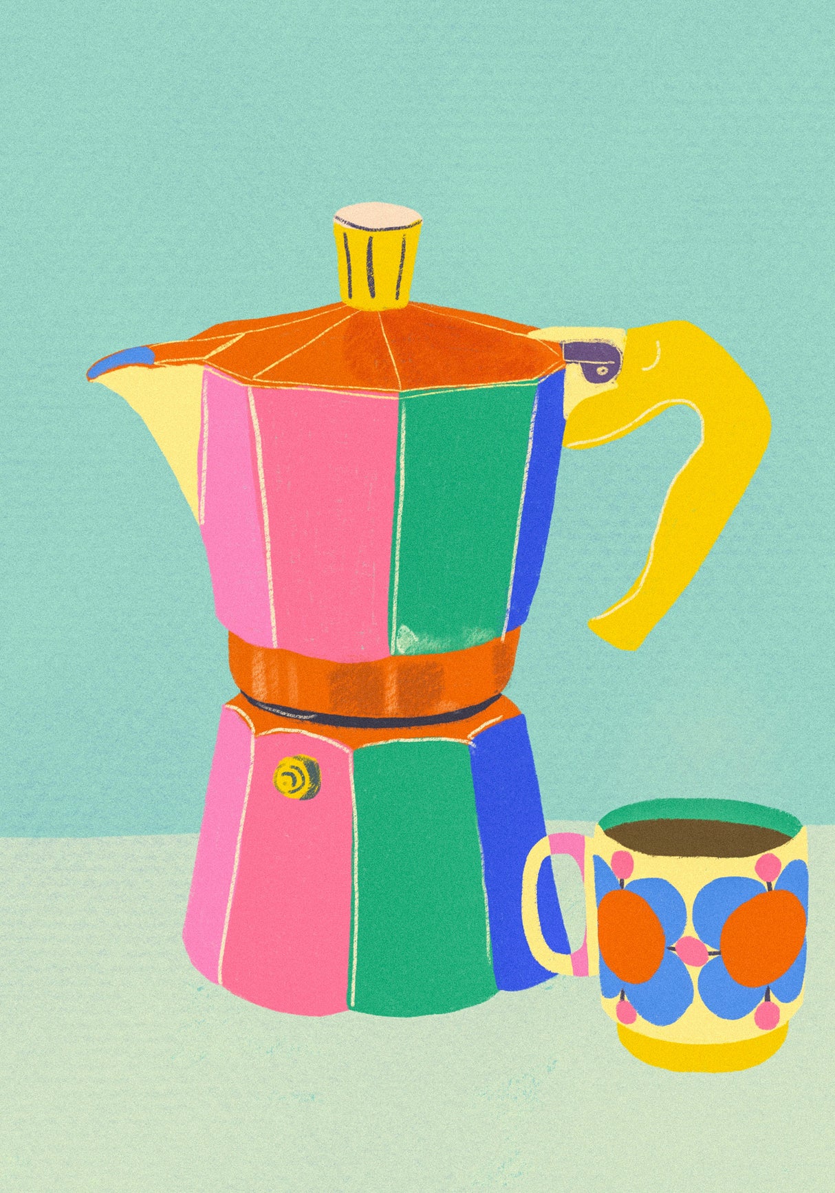Cup of coffee Poster och Canvastavla